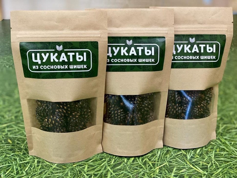  Цукаты из сосновых шишек 100г  в Выборге