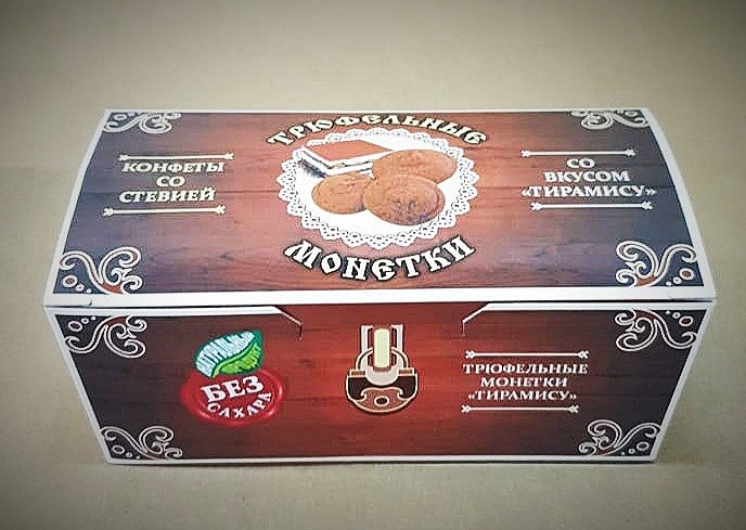  Трюфельные монетки вкус "Тирамису" 170г в Выборге
